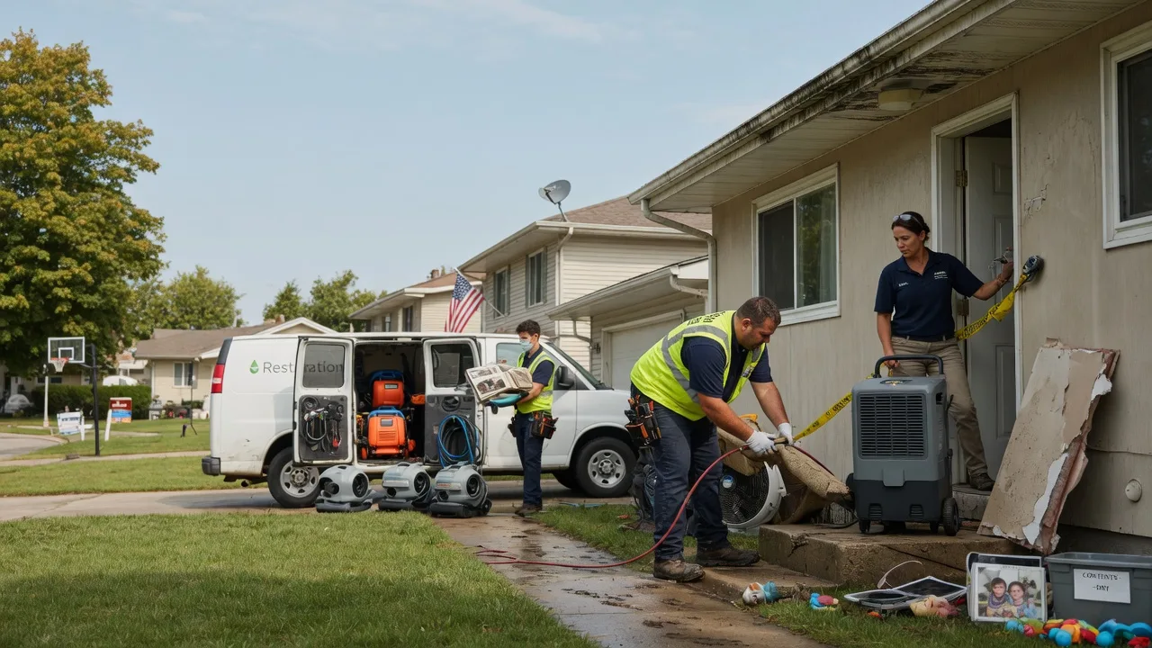 Water Damage Restoration in Bridgewater, IA near me